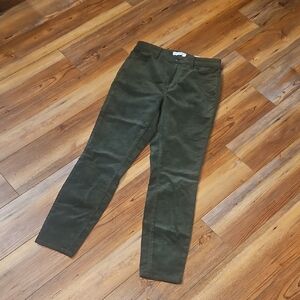 🆕 LOFT Dark Olive High Rise Skinny Pants